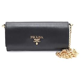 Borsa Crossbody WOC Vitello Move Gold Chain - Prada