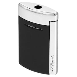 Nuovo Accendino MiniJet Black Silver - St Dupont