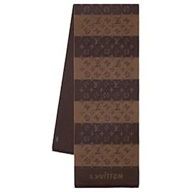 Louis Vuitton Monogram Heritage Schal Brown