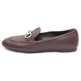 Salvatore Ferragamo Mocassini in pelle Tri-Logo da donna