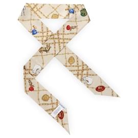 Sciarpa in seta vera a quadri da donna - Burberry