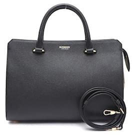 Borsa Tote e Borsa a Tracolla in tela Check Canvas - Burberry