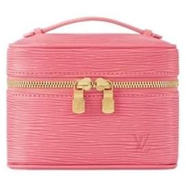 Louis Vuitton Bolso Nano de piel Epi Rosa