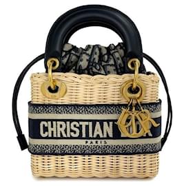 Natural Worker Lady Bag Mini - Dior