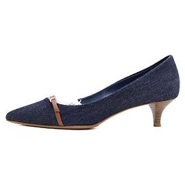 Hermès Zapatos de tacón Blue Buckle Veau Bleu Denim Calzado para mujer