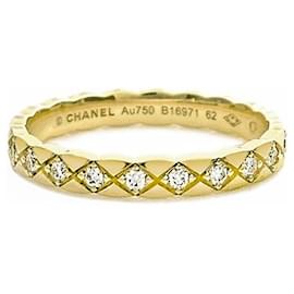 Anillo Coco Crush Diamantes Mini YG - Chanel