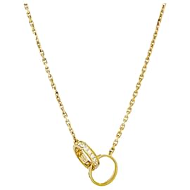 Cartier Collana Love Diamond Semi Pave