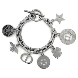 Bracciale con Charms Iconic Montaigne Grigio Argento - Dior