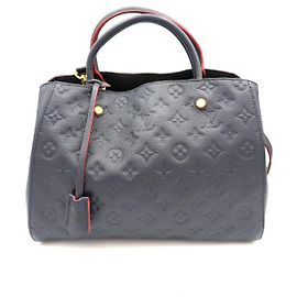 Louis Vuitton Montène BB Emprente Navy