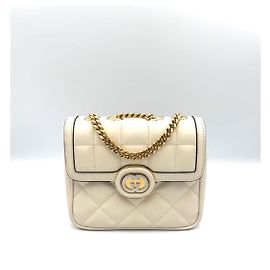 Gucci Borsa a tracolla Deco Mini Cream