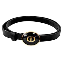 Black Teddy CD Logo Gürtel - Dior
