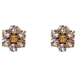 Orecchini Crystal Double Gold - Gucci