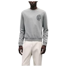 Langarm-Pullover mit Rundhalsausschnitt für Herren - Hermès