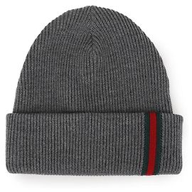 Gucci Berretto in lana con dettaglio Web