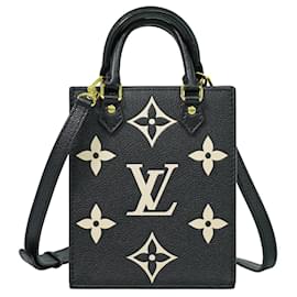 Louis Vuitton Petit Sac Plat Bicolor Monogram Empreinte Giant
