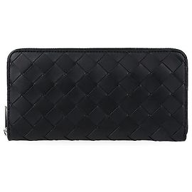 Bottega Veneta Cartera larga Intrecciato Around para hombre