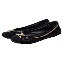 Louis Vuitton Wildleder-Fahrschuhe