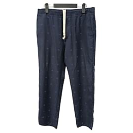 Gucci Pantaloni con ricamo a ape