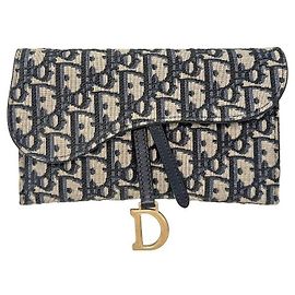 Dior Pochette Saddle en jacquard Oblique