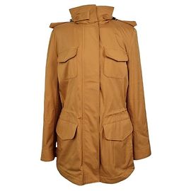 Loro Piana Chaqueta con capucha y cuello alto con bolsillos