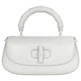 Gucci Small Bamboo Diva White