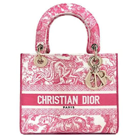 Borsa Tote Medium Twill de Jouy inutilizzata - Dior