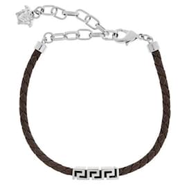 Pulsera de cuero Greca - Versace