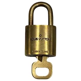 Louis Vuitton Padlock and Key Logo Metal medium