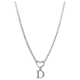 Collana Cuore in Argento e Zirconia - Dior