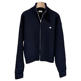 Giacca in maglia di lana Triomphe con zip - Céline