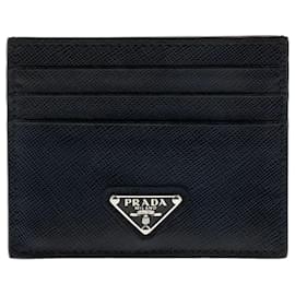 Triangle Kartenetui aus Saffiano-Leder - Prada