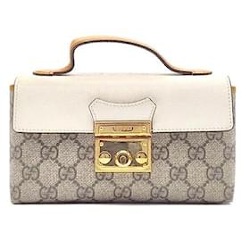 Supreme Padlock Top Handle Mini Shoulder Bag - Gucci