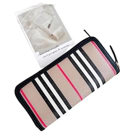 Cartera larga para mujer Ellerby Zip Round Black - Burberry