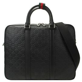 Gucci Borsa porta documenti in pelle