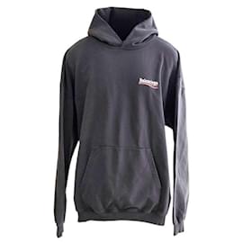 Ungetragener Hoodie mit besticktem Polit-Logo - Balenciaga