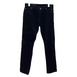 Pantaloni in velluto da uomo Nero - Balmain