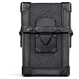 Louis Vuitton Portafoglio Vertical Trunk Wearable Monogram Black