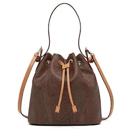Borsa a Secchiello a Spalla Donna in Jacquard Paisley - Etro