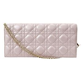 Dior Borsa a Tracolla Clutch Lady Cannage Porta-Telefono Rosa