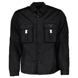 Hemdjacke aus Nylon - Prada