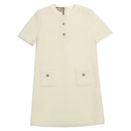 Gucci Mini vestido de lana tweed