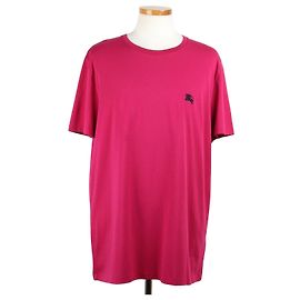 Burberry T-Shirt mit besticktem Logo Dark Pink XL