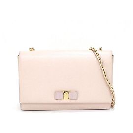 Salvatore Ferragamo Genie Bag Large Schultertasche und Crossbody-Bag mit goldener Kette