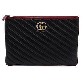 Gucci Clutch matelassé nera