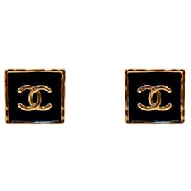 Orecchini Square CC Logo - Chanel