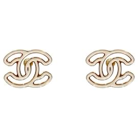 Orecchini CC Gold Avorio - Chanel