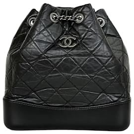Gabrielle Backpack Small Black - Chanel