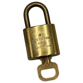 Louis Vuitton Padlock and Key Logo Metal medium