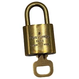 Louis Vuitton Padlock and Key Logo Metal medium
