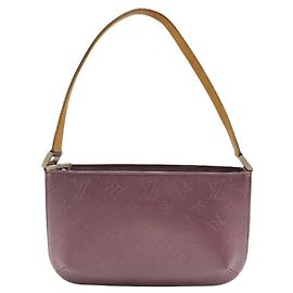 Borsa Louis Vuitton Monogram Matte in Violet